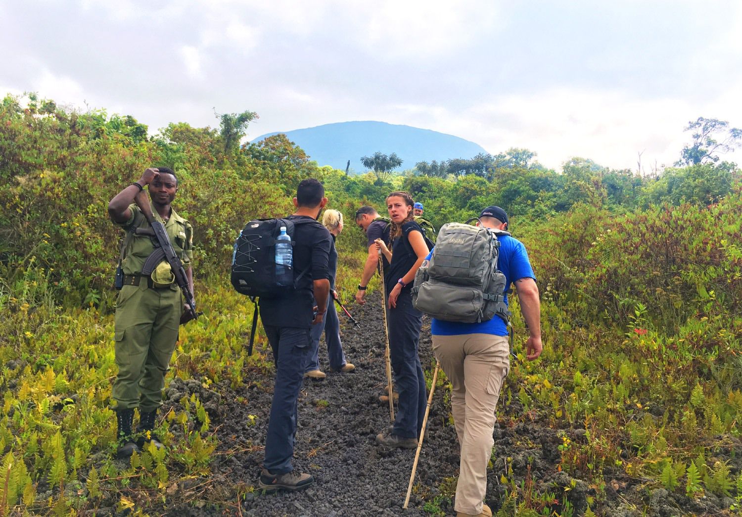 Mount Nyiragongo hike
