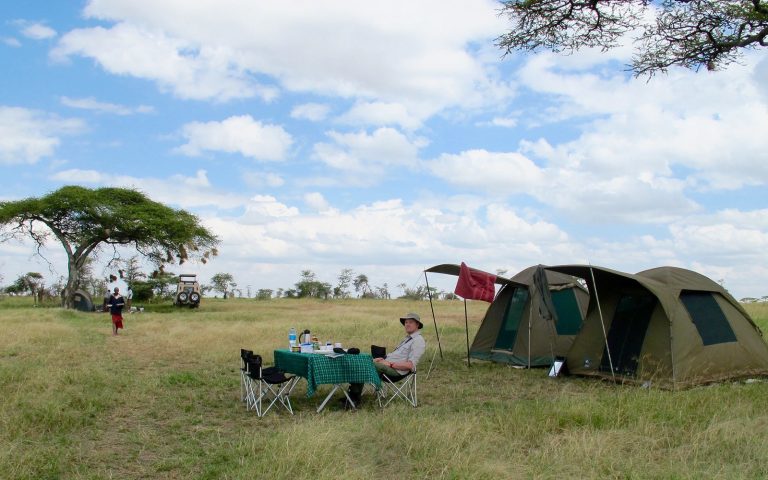 Camping In Tsavo National Park