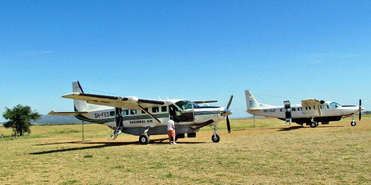 Airstrips in Nyerere National Park