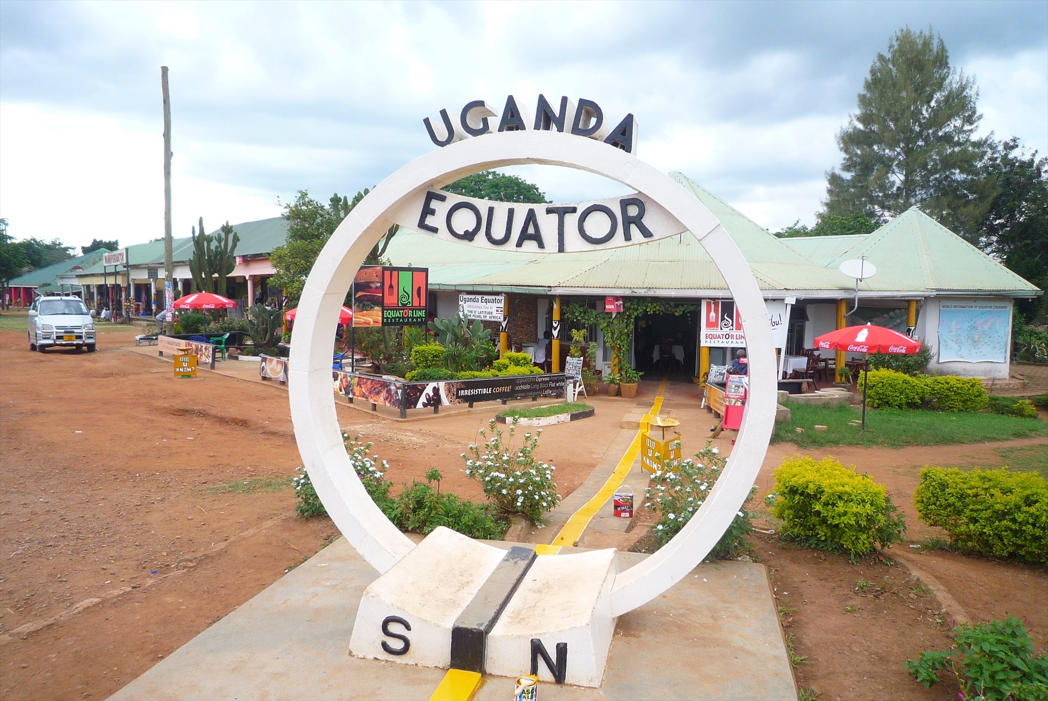 Uganda Equator and Crossing Points