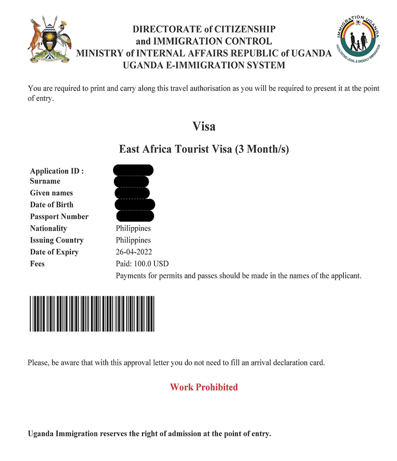 Uganda e Visa: Uganda Visa Requirements and Application Process